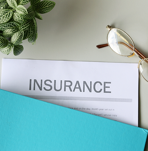 Dental insurance paperwork on a desk